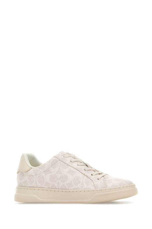 Printed canvas High Line sneakers Beige COACH NEW YORK (CCN67)