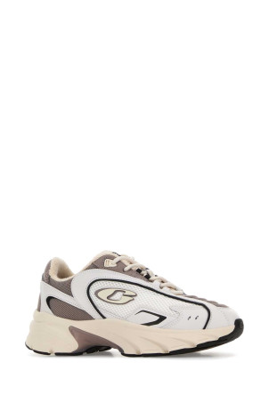 Two-tone mesh and leather Bolt sneakers COACH NEW YORK (CDE28)