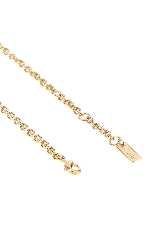 Gold metal ChloÃ© Charms necklace CHLOE (CH25AJN03CB7)
