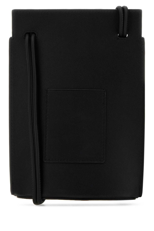 Black leather Dice shoulder bag Black LOEWE (CPBPR12X01)