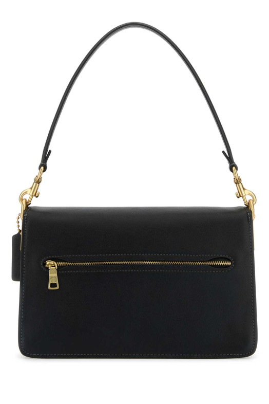 Black leather Tabby shoulder bag COACH NEW YORK (CY919)