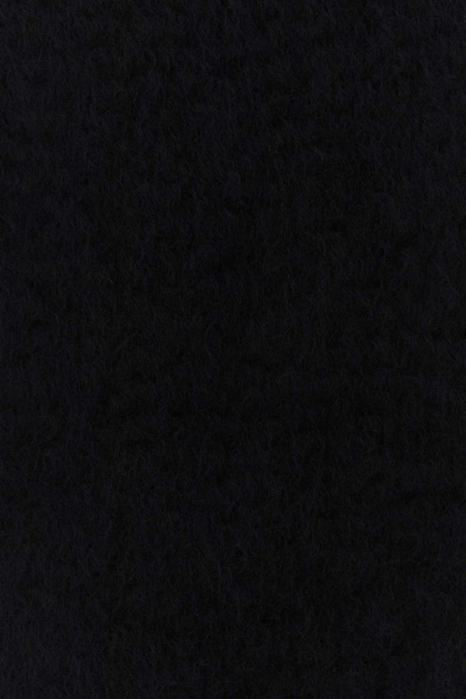 Black mohair blend scarf Black LOEWE (FSA6SS1X05)