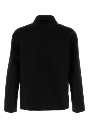 Black wool blend jacket Black LOEWE (H526Y02W93)