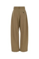 Cappuccino wool wide-leg pant Brown LOEWE (S359Y04XHL)