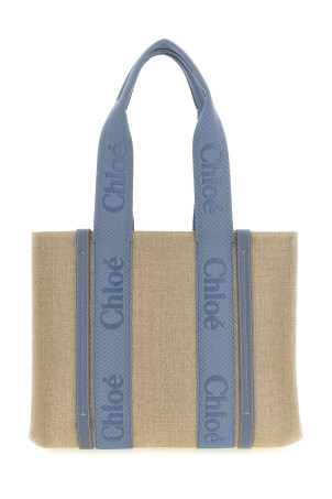 Medium 'Woody' shopping bag Blue
