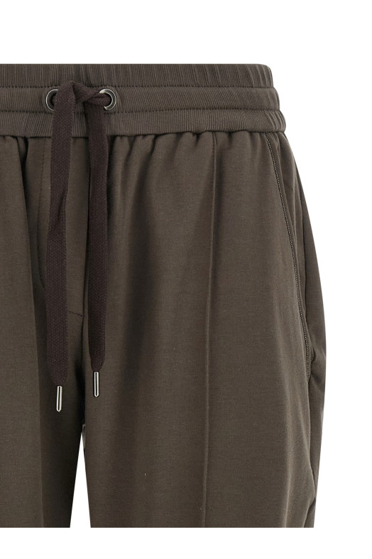 'Track' joggers Brown