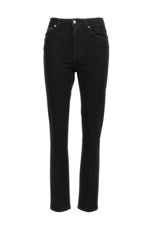 5-pocket jeans Black