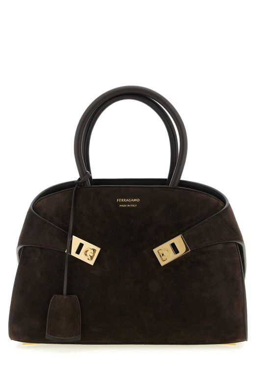 'Hug Th S' handbag Brown