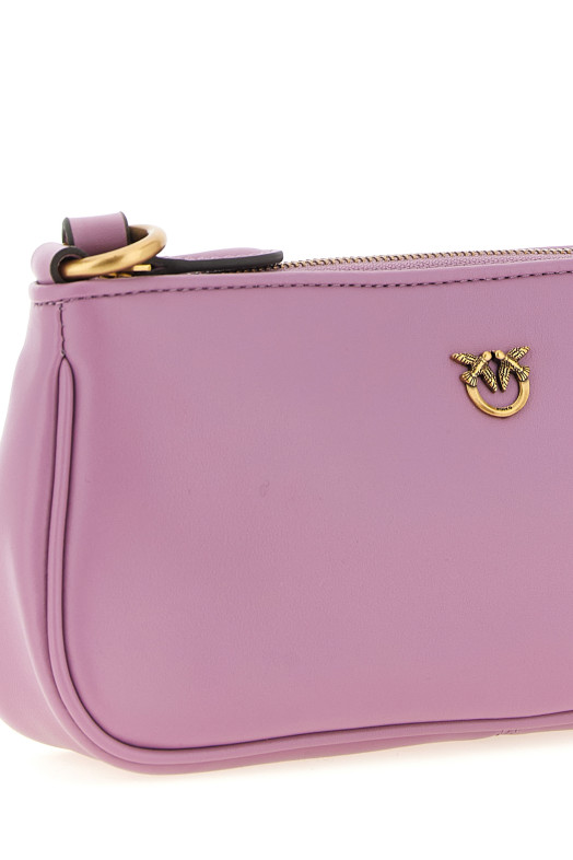 'Half Moon Baguette' mini crossbody bag Pink