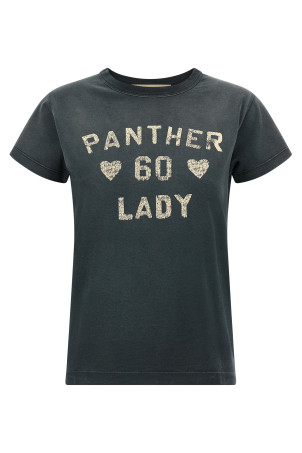 Valentino Garavani 'Panther Lady' T-shirt Gray