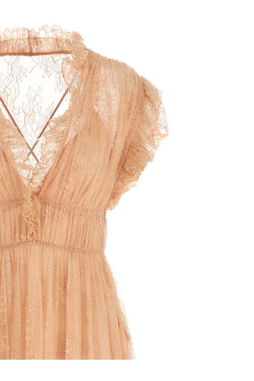 Lace dress Pink