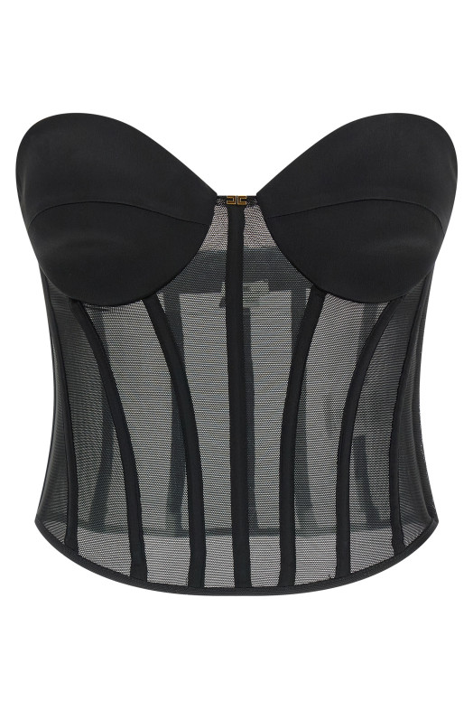 Bustier Top Black