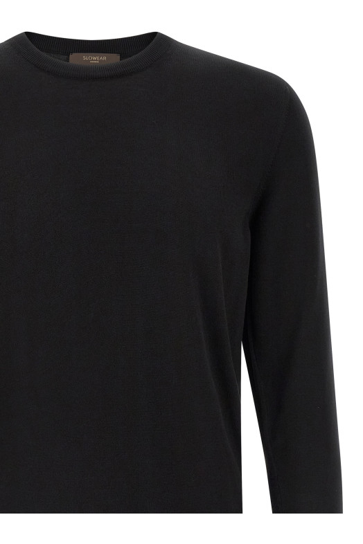 Cotton sweater Black