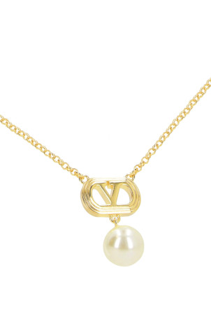 Valentino Garavani VLogo Signature necklace Gold