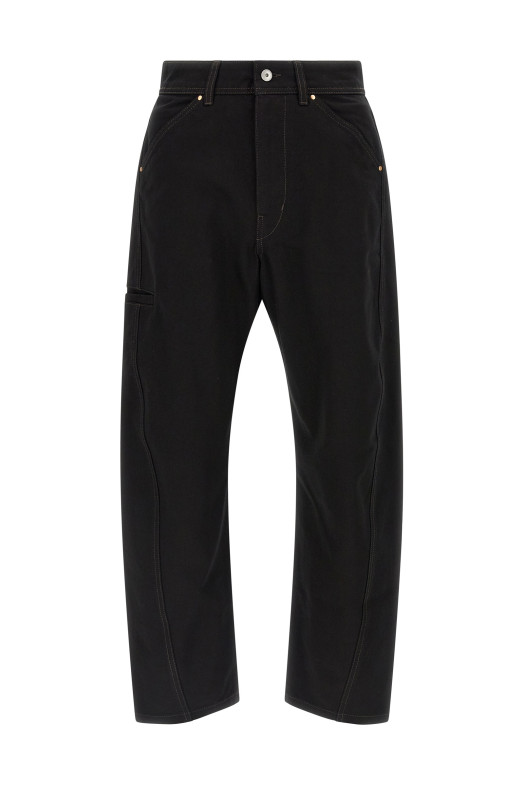 'Twisted Workwear' jeans Black