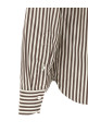 Striped shirt Brown