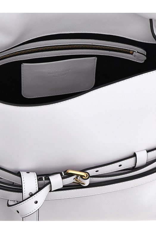 'Tie Me' shoulder bag White