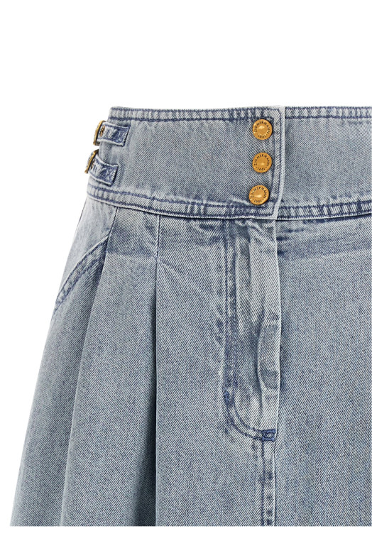 Denim skirt BLUE