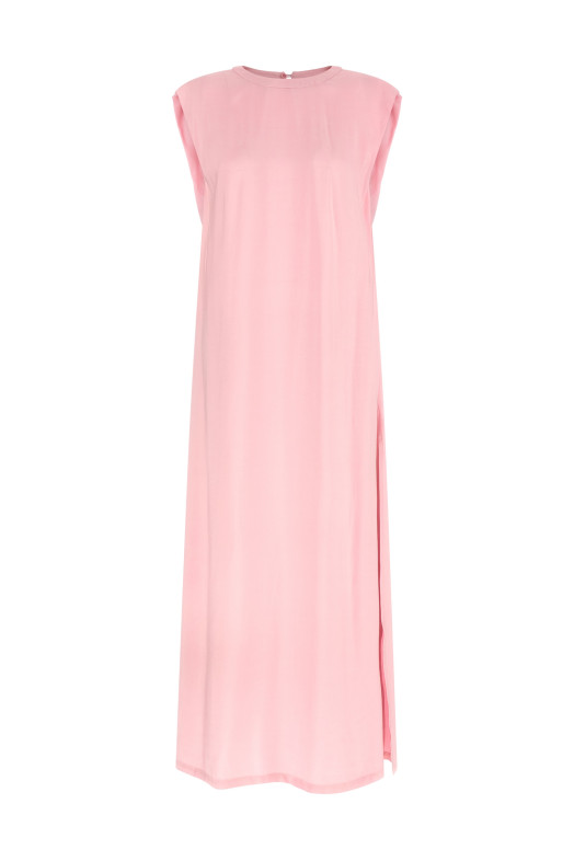 Round-neck dress Pink