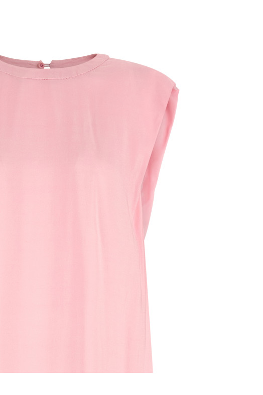 Round-neck dress Pink