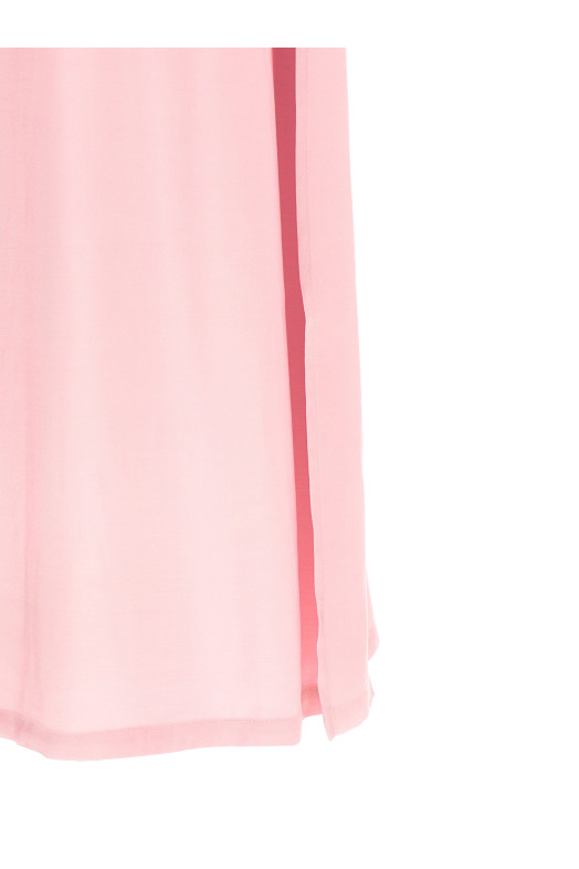 Round-neck dress Pink