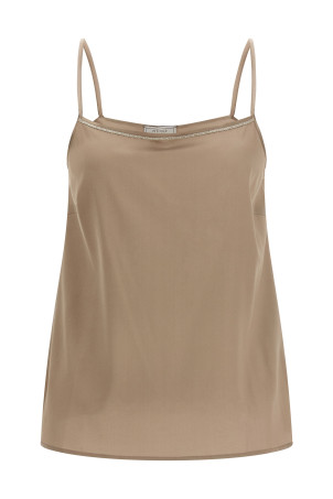 'Punto Luce' top Brown