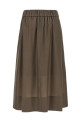 A-line skirt Brown