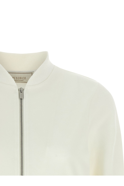 'Punto Luce' sweatshirt White