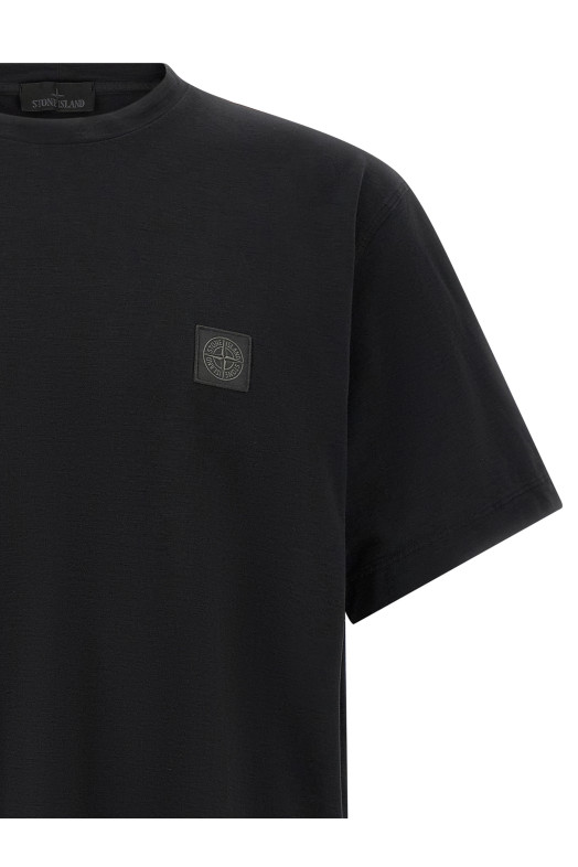 T-shirt logo Compass Black