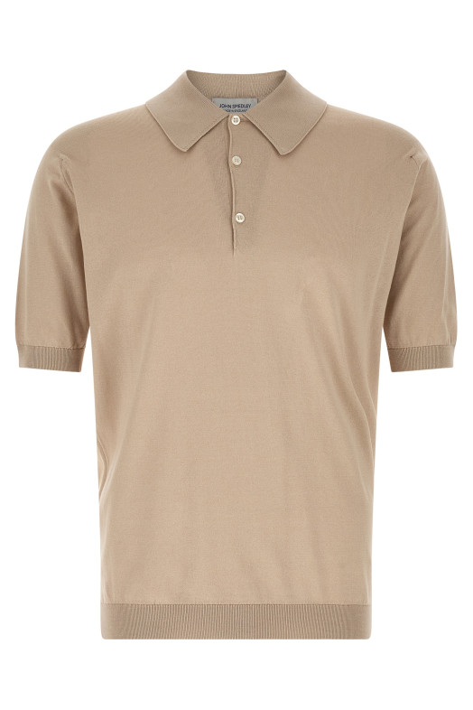 'Isis' polo shirt Beige