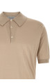 'Isis' polo shirt Beige