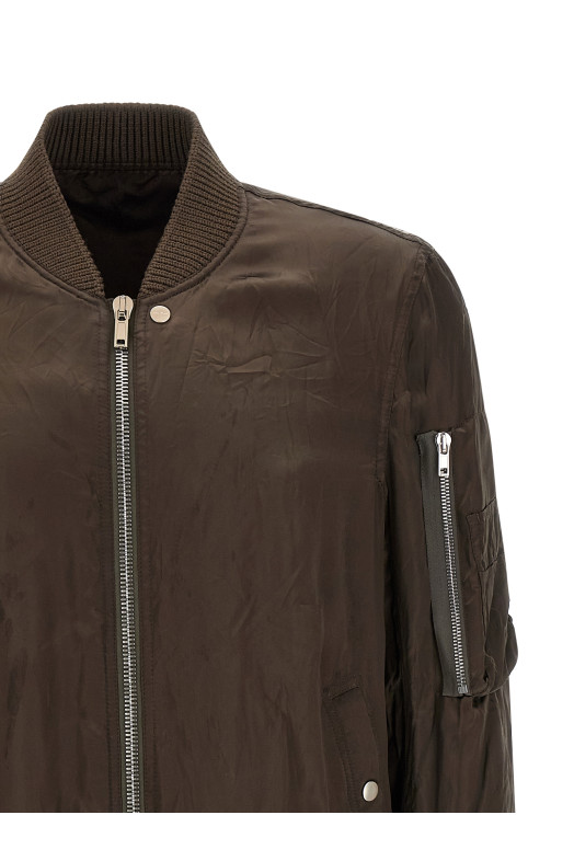 'Classic Flight' bomber jacket Brown