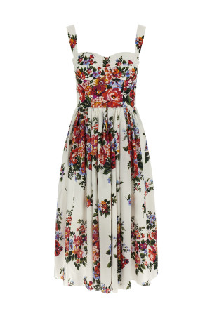 'Mazzo di Fiori' dress White