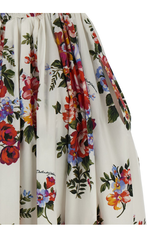 'Mazzo di Fiori' dress White