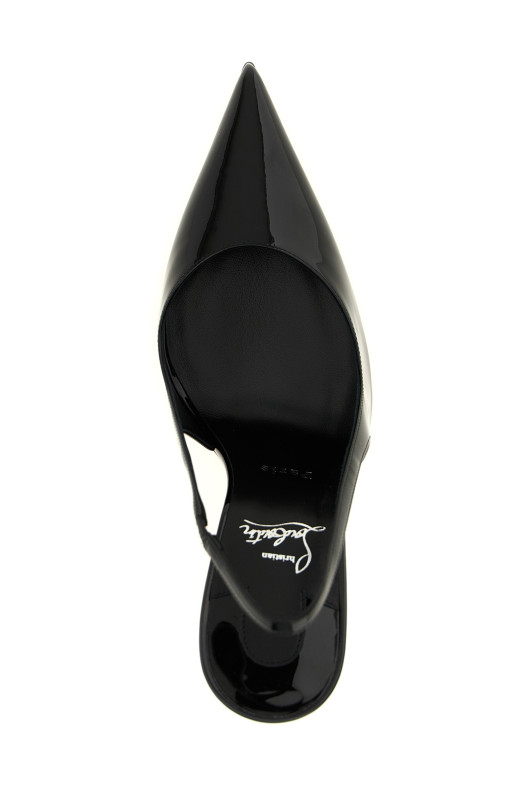 'Miss Z' slingback Black