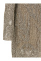 Micro sequin dress Beige