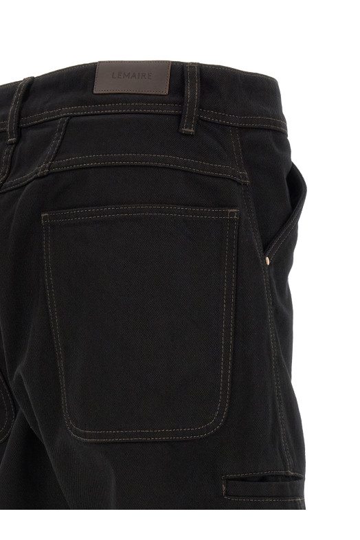 'Twisted Workwear' jeans Black