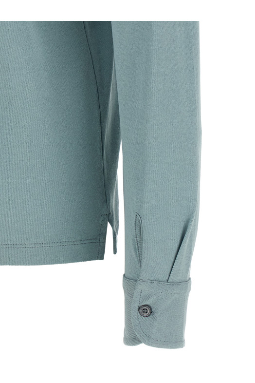 'Ice Cotton' polo shirt BLUE