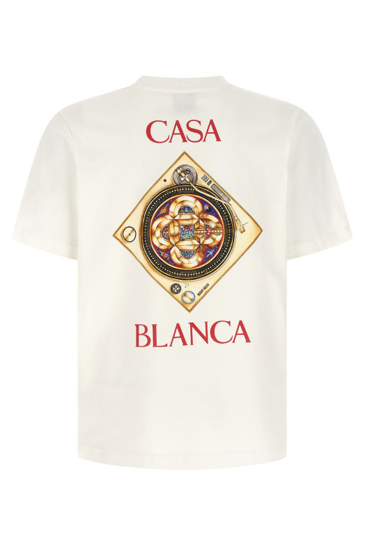 'Plafond Orne De Musique' T-shirt White