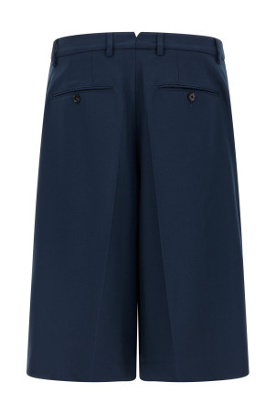 Fresh wool bermuda shorts Blue