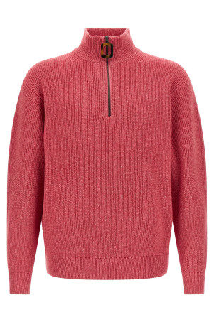 Half-zip sweater Pink