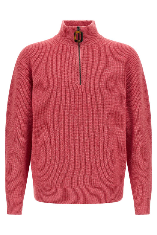 Half-zip sweater Pink