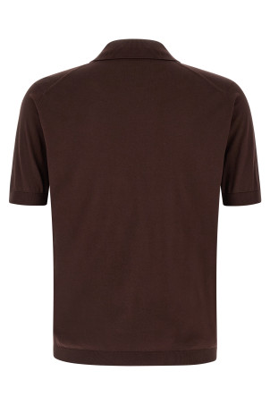'Isis' polo shirt Brown