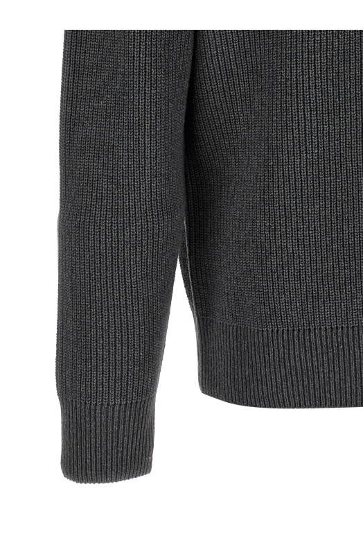 Half-zip sweater Gray
