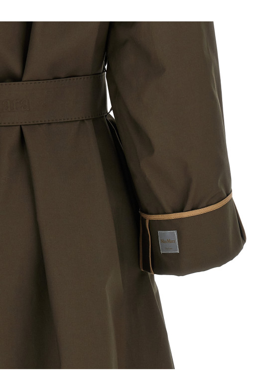 'MtcUtrench' trench coat Green