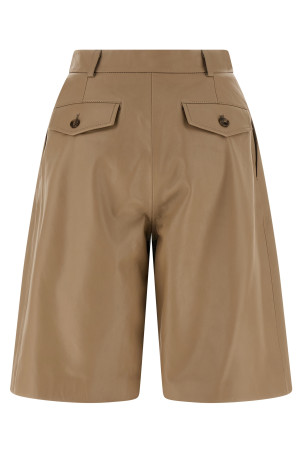 Tassel bermuda shorts Beige