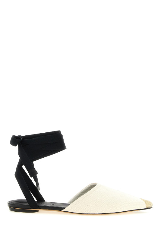 'Les Sandales Espadrilles' mules Beige