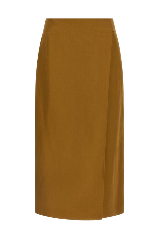 Wrap skirt Brown