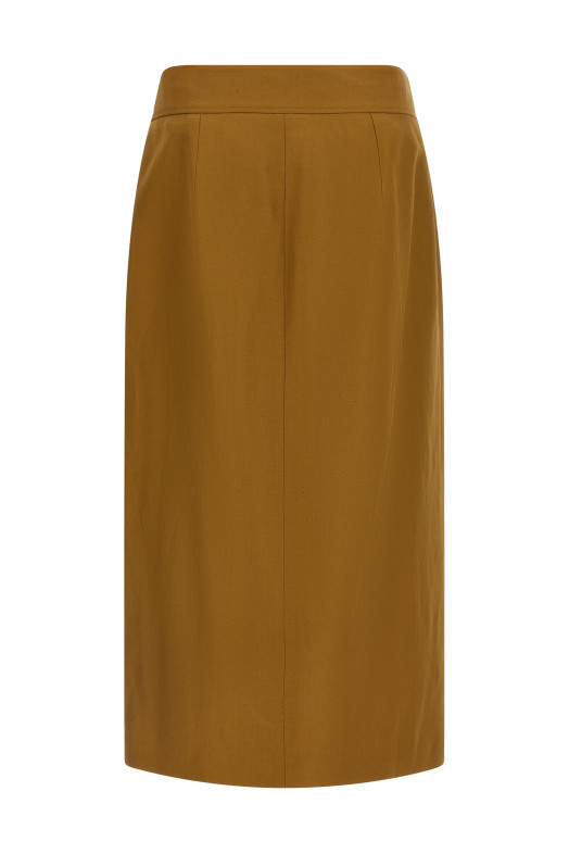 Wrap skirt Brown