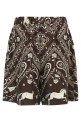 'Bandana' print bermuda shorts Brown